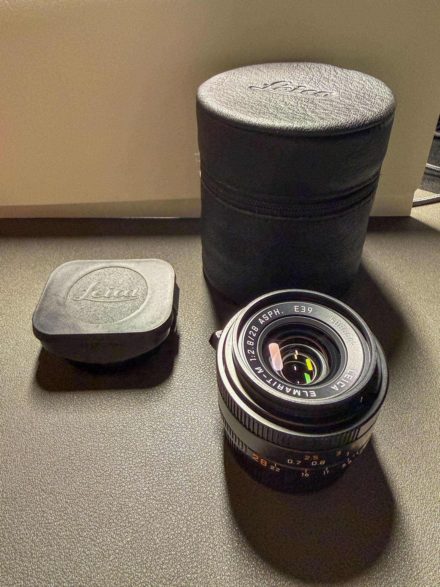 Leica 28mm f/2.8 Elmarit-M ASPH (11606) for sale on Aperture.market