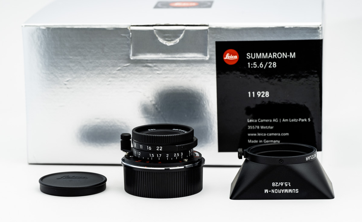 Leica 28mm Summaron-M f/5.6 Black Paint Lens for sale on Aperture.market
